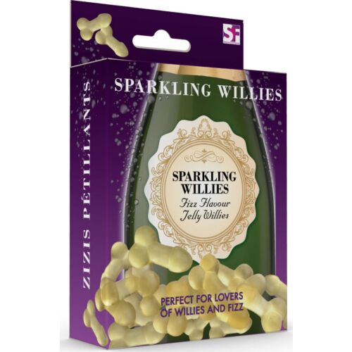 Doces SPENCER & FLEETWOOD Sparkling Willies com sabor a vinho Prosecco