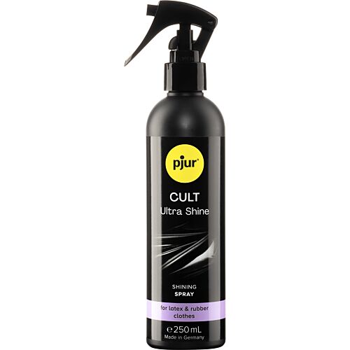 Spray Pjur Cult Ultra Shine 250 ml para vestuário de látex