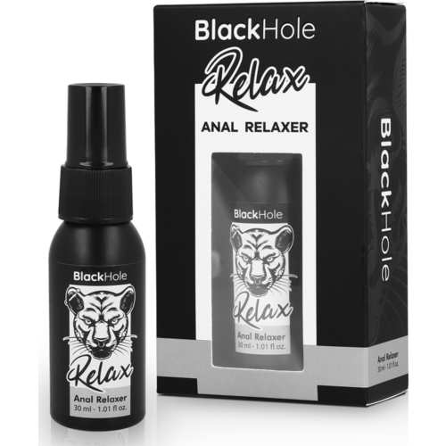 Spray Relaxante Anal BLACK HOLE 30 ML para Conforto