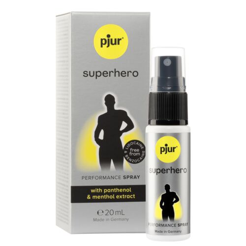 Spray Retardante Pjur Superhero 20 ml com efeito suave