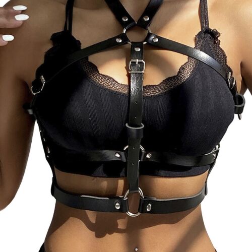 Arnês SUBBLIME Leather Ring Chest Harness