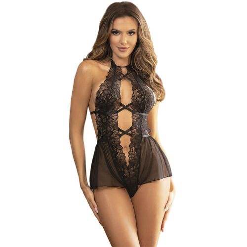 Teddy SUBBLIME BODIES S/M com detalhe em renda