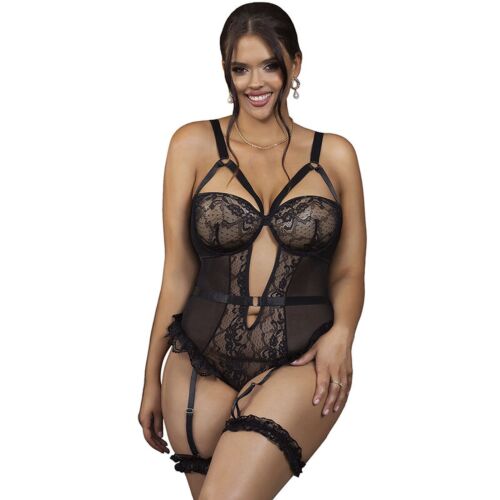 Teddy Subblime L/XL com Detalhes em Renda