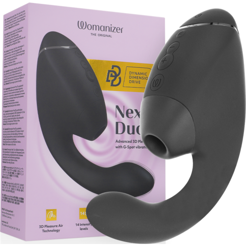 Succionador Womanizer Duo Next com Tecnologia 3D Pleasure Air