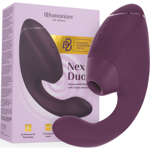 Succionador Womanizer Duo Next com 3D Pleasure Air