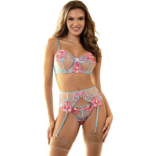 Conjunto de Lingerie SUBBLIME 954109 Com Design Floral