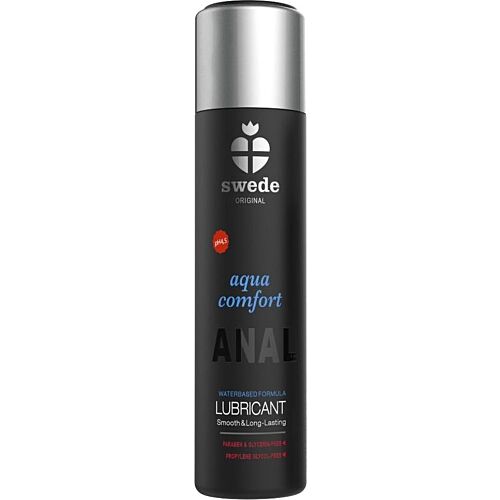 Lubrificante Anal Swede Aqua Comfort 120ml | Fórmula Premium