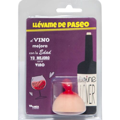 Tapón Vinho Teta TALOKA | Decoração divertida para garrafa