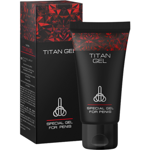 Aumento Ereção TITAN GEL 50 ML com efeito positivo