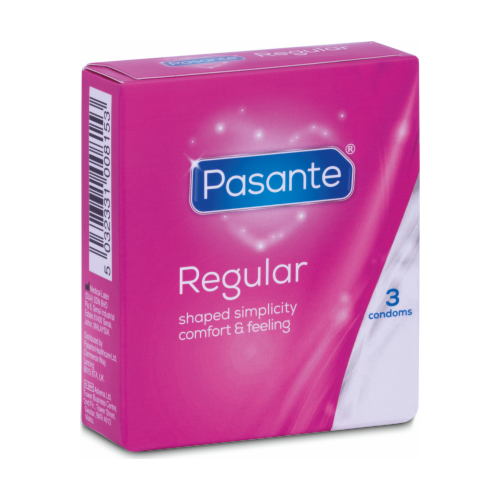 Preservativos Pasante Regular 3 Unidades - Sensação Natural