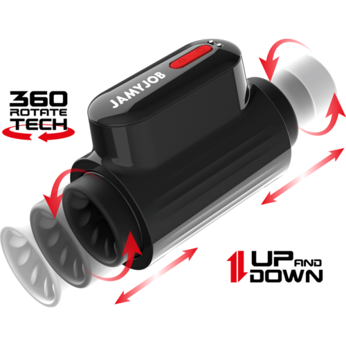 Masturbador Automático JAMYJOB VORTEX com Rotação 360