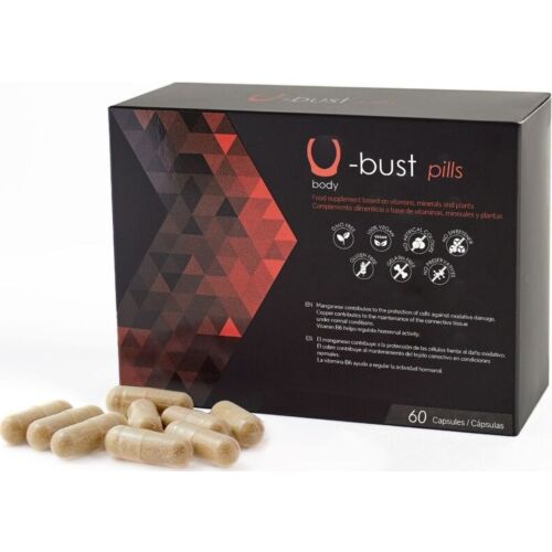 Cápsulas 500COSMETICS U-Breast Pills para aumento do busto