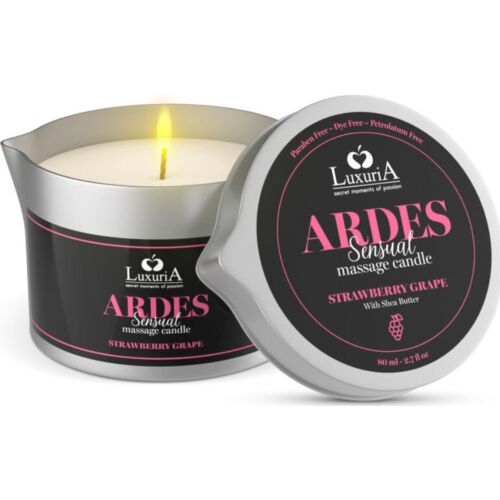 Vela de Massagem Intimateline Luxuria Aroma de Uva