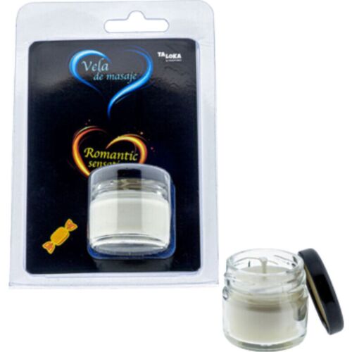 Vela de Massagem Taloka Caramelo - Sensação doce e quente