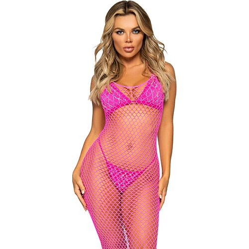 Vestido Sexy Leg Avenue Longo com Costas Descobertas