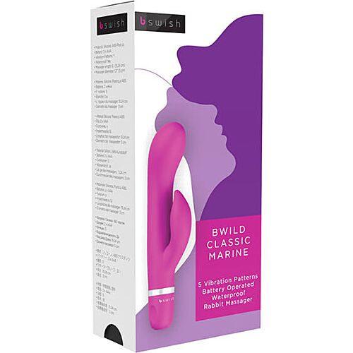 Vibrador B SWISH BWILD CLASSIC com Estimulador de Ponto G