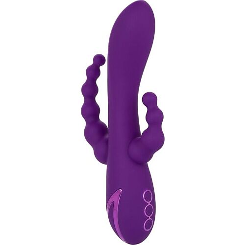 Vibrador CALEXOTICS Long Beach Bootylicious com tripla ação