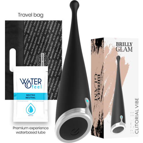 Vibrador Clitorial Brilly Glam Spot Vibe com Estimulação Colibrí