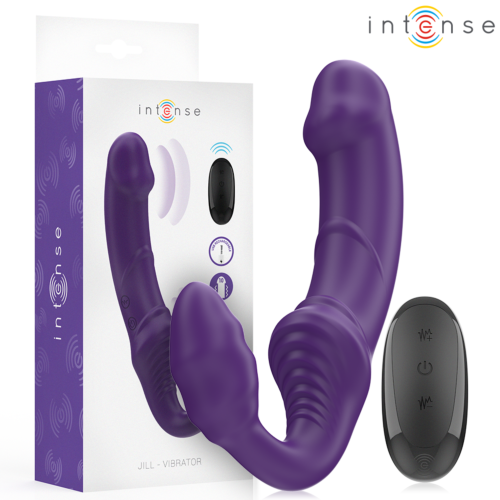 Vibrador INTENSE Jill 20 cm com controle remoto