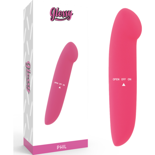 Vibrador GLOSSY PHIL Estimulador de Ponto G