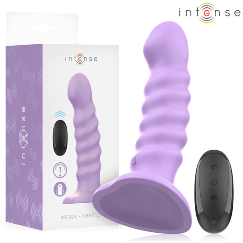Vibrador INTENSE Brenda com controle remoto e 10 vibrações