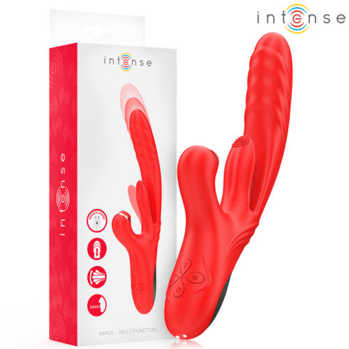 Vibrador INTENSE KAROL com Impulso e Sução
