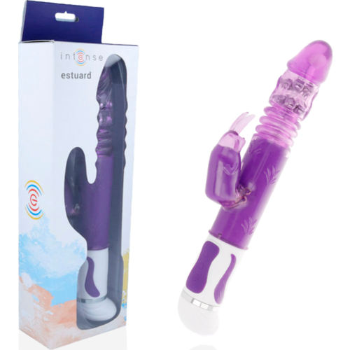 Vibrador Rabbit INTENSE Estuard com rotação e vibração