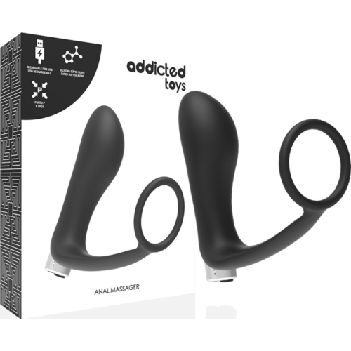 Vibrador Prostático Addicted Toys Modelo 1 - Estimulação Intensa