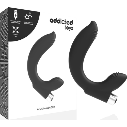 Vibrador prostático Addicted Toys Modelo 7 - Estimulação intensa