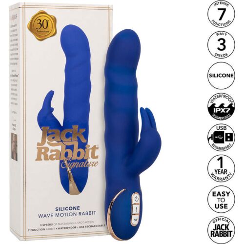 Vibrador Rabbit CALEXOTICS Jack com Movimento de Ondas
