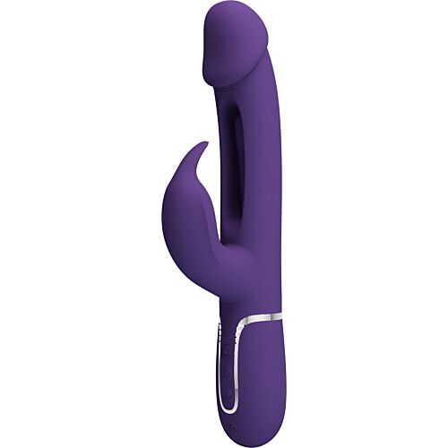Vibrador Rabbit PARTY UP David com língua
