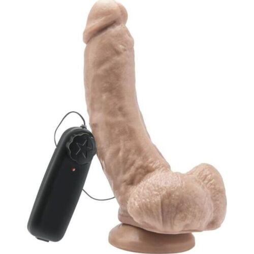 Dildo realista GET REAL 20,5 cm com vibração