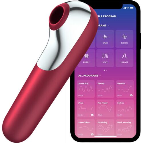 Sugador Satisfyer Dual Love com Controle Remoto