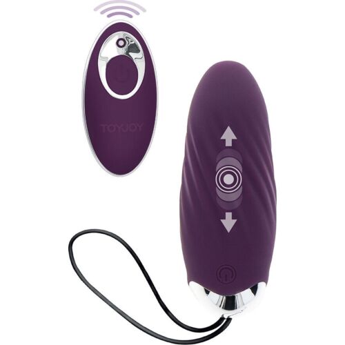 Vibrador TOYJOY Knock Knock Eggstavagant com controle remoto