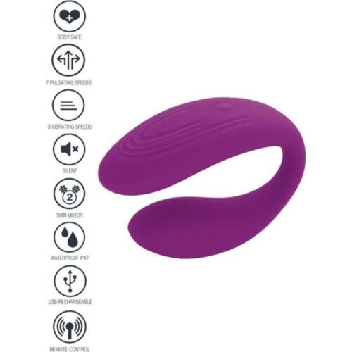 Vibrador para Casais XOCOON Bound Love com Controle Remoto