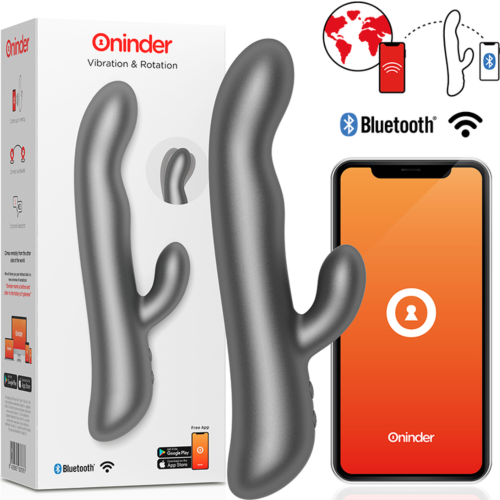 Vibrador ONINDER Oslo com vibração e rotação