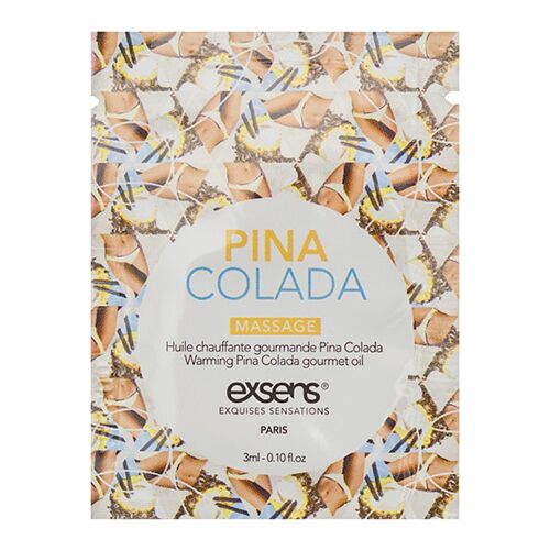 Óleo de Massagem Exsens Warming Gourmet Piña Colada 3ml