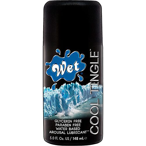 Lubrificante WET Cool Tingle 148 ml com efeito refrescante