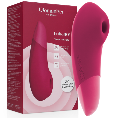 Estimulação Clitoriana Womanizer Enhance com vibrações profundas