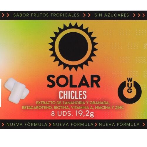 Chicletes WUG GUM SLEEP | 8 unidades sabor frutas tropicais