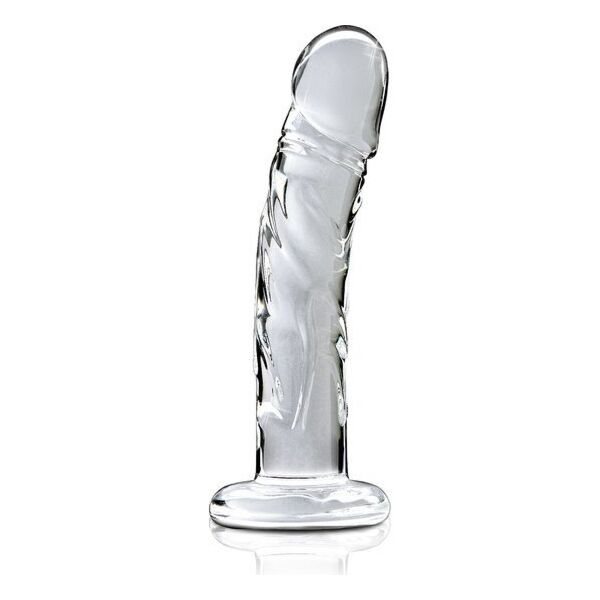 Massajador de Vidro ICICLES N. 62 com ponta cónica.
