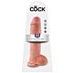 Dildo King Cock 11 – Natural com Testículos