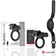 Anel vibrador BLACK&SILVER AGRON WatchMe