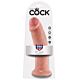 Dildo King Cock 25.4 cm com textura realista