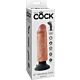 Dildo vibrador KING COCK 15.24 cm realista