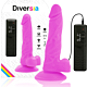 Dildo Realístico Diversia 18 cm com Vibração Ajustável