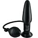 Plug Anal Anal Fantasy Vibrador Inflável com Controle Remoto