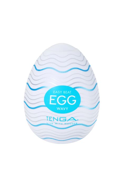 Masturbador Tenga EGG Wavy - Estímulo Dinâmico