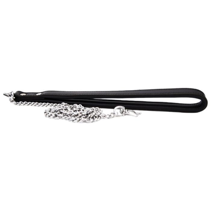 Colete Bound Leather Leash 109 cm com cabo de couro Colete Bound Leather Leash 109 cm com cabo de couro