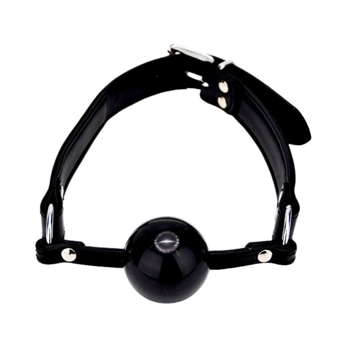 Gag Bola BOUND com Cinta de Nubuck Ajustável Gag Bola BOUND com Cinta de Nubuck Ajustável
